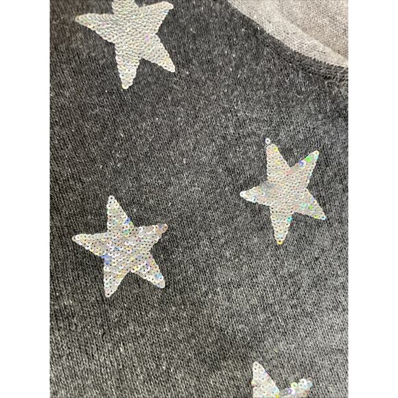 Wildfox White Label Star Gazer Gray Ombré Sequin Sweater Size S Boho Glam Indie - Picture 11 of 11